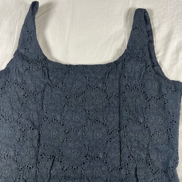White House Black Market Knit Lace Tank Top - Picture 5 of 13